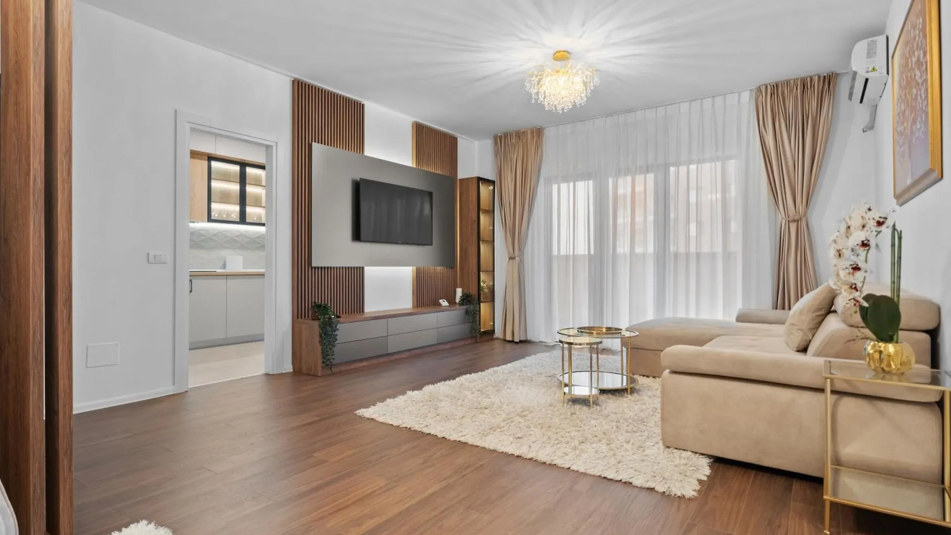 Stylish Gold Accents Apartamento Bucareste 0*,  Roménia