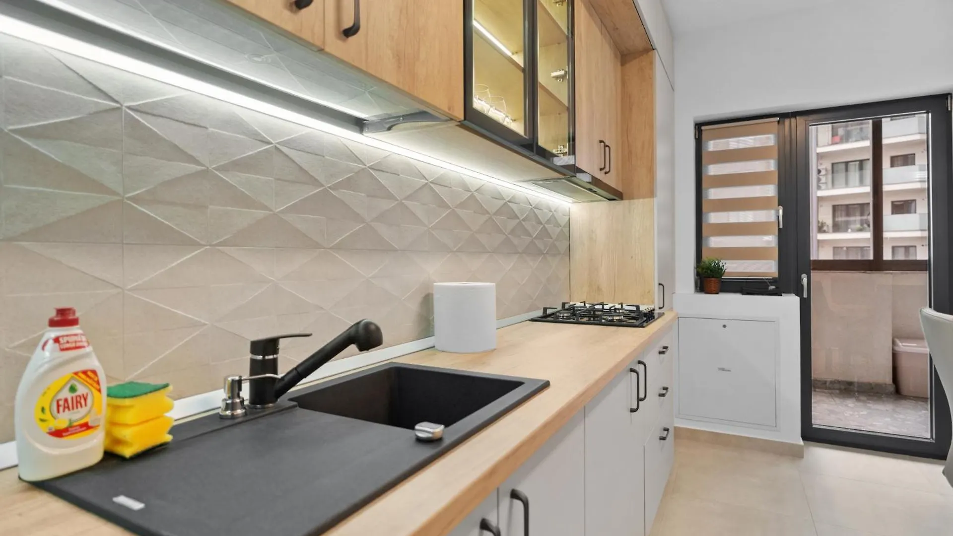 Stylish Gold Accents Apartamento Bucareste Roménia